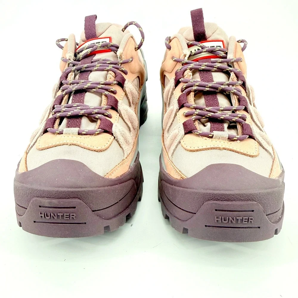 Hunter Travel Explorer Nicia Sneakers Womens 7 Mauve Purple Hiking Trail Shoe